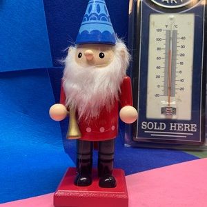New! Festive Gnome Nutcracker
